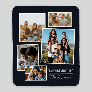 Personalized Husband and Wife Blanket – Family Is Everything - 89Prints