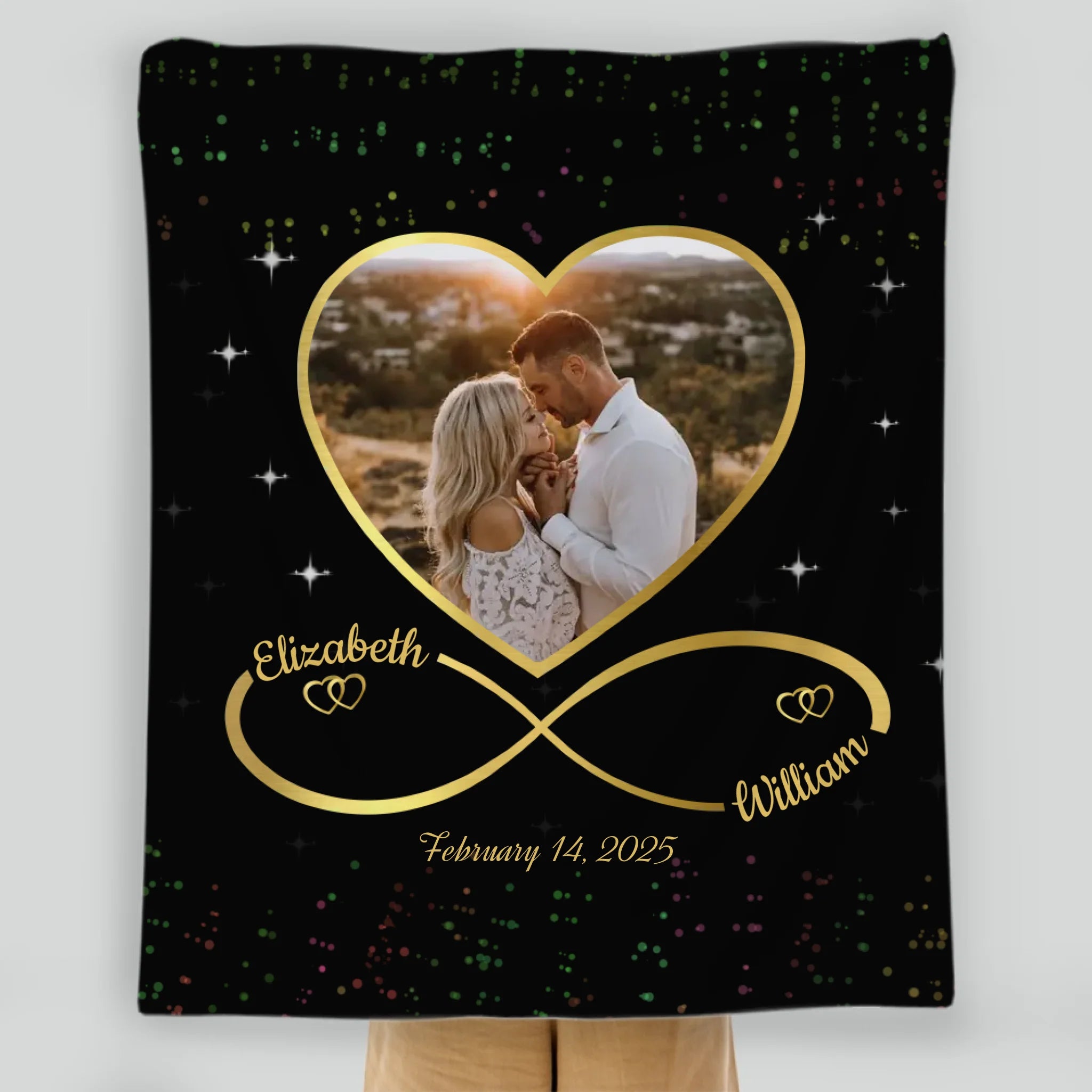 Personalized Blanket for Husband and Wife – Wrapped in Love & Memories - 89Prints