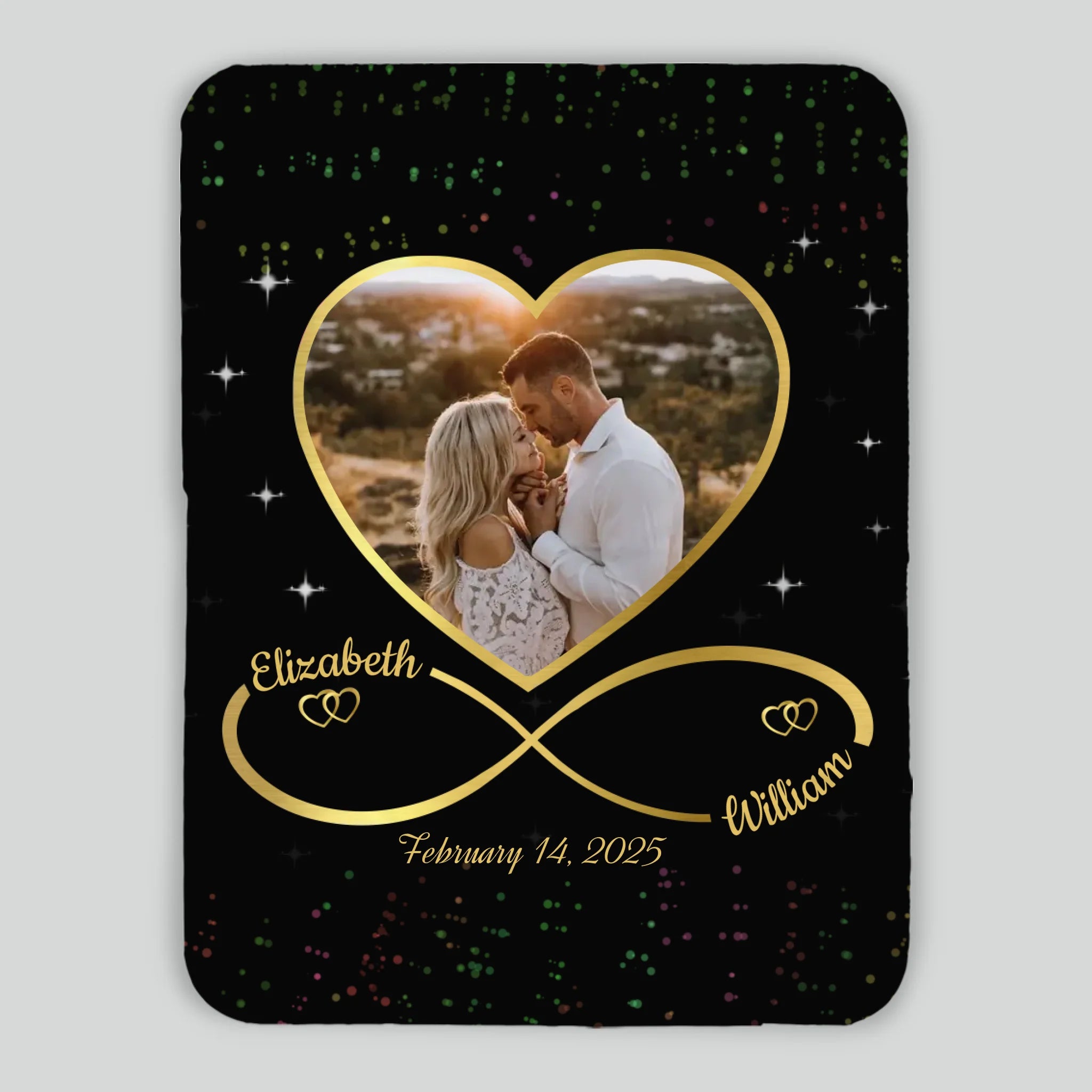 Personalized Blanket for Husband and Wife – Wrapped in Love & Memories - 89Prints