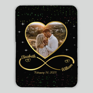 Personalized Blanket for Husband and Wife – Wrapped in Love & Memories - 89Prints
