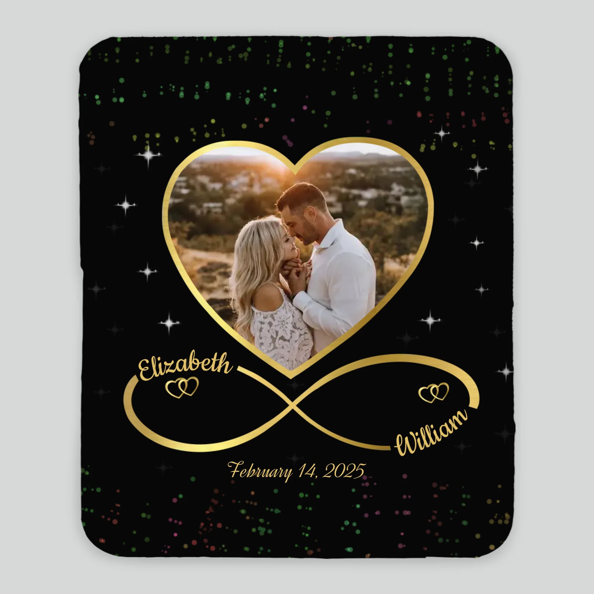 Personalized Blanket for Husband and Wife – Wrapped in Love & Memories - 89Prints