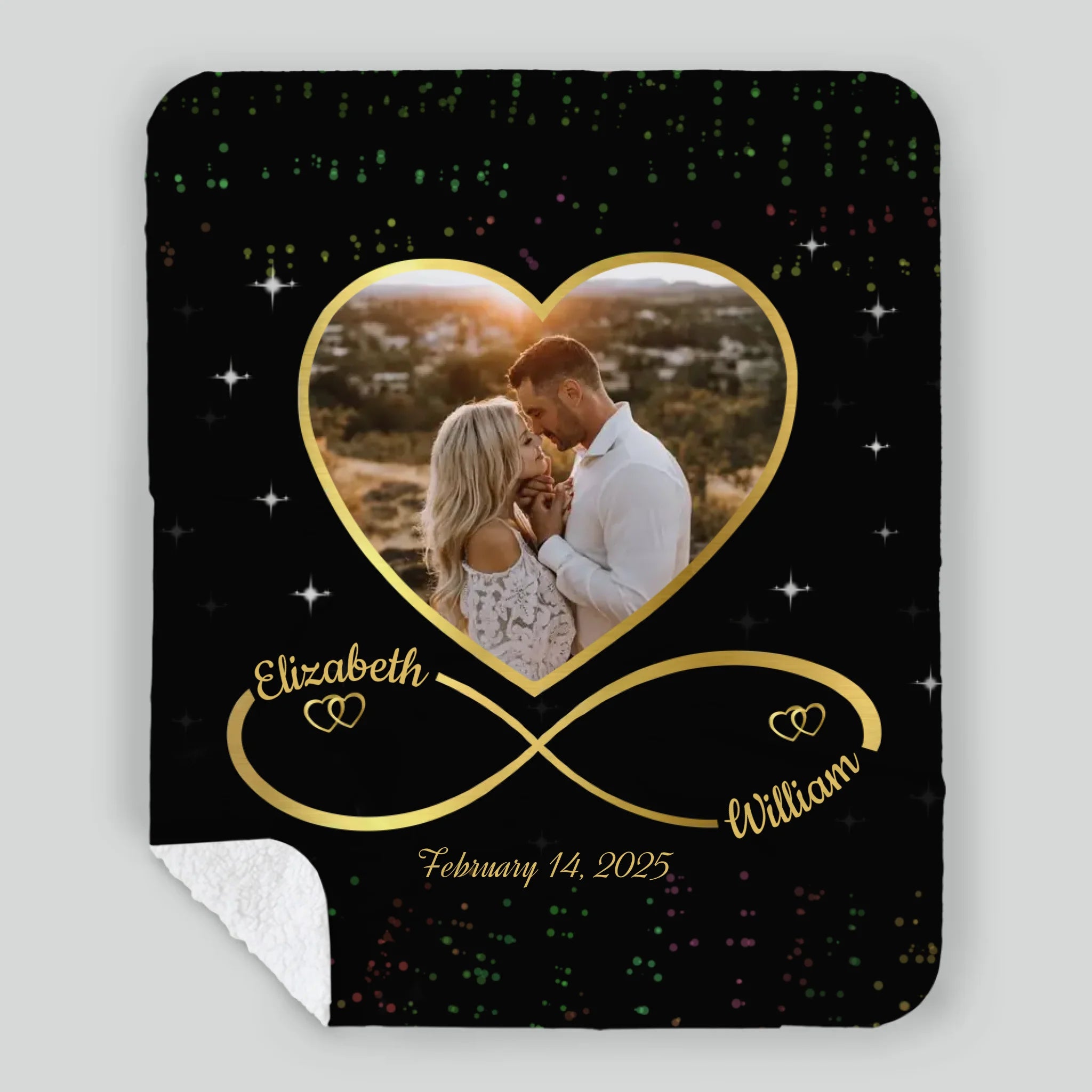 Personalized Blanket for Husband and Wife – Wrapped in Love & Memories - 89Prints