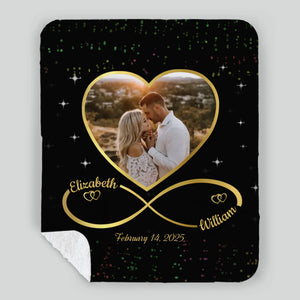 Personalized Blanket for Husband and Wife – Wrapped in Love & Memories - 89Prints