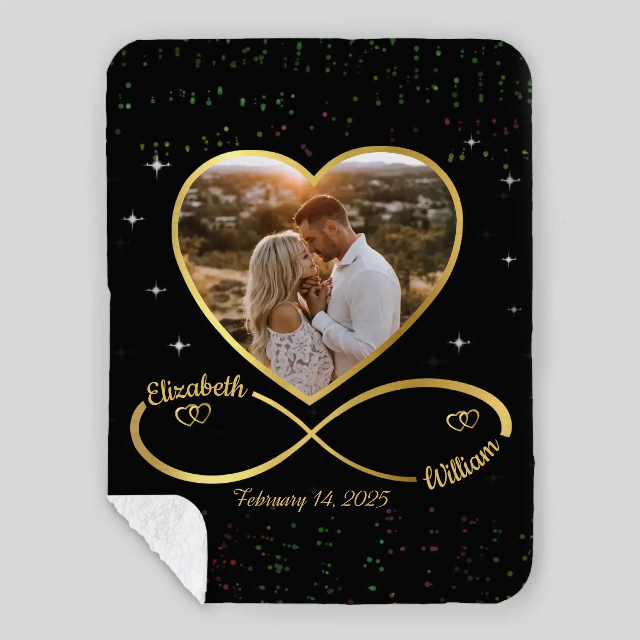 Personalized Blanket for Husband and Wife – Wrapped in Love & Memories - 89Prints