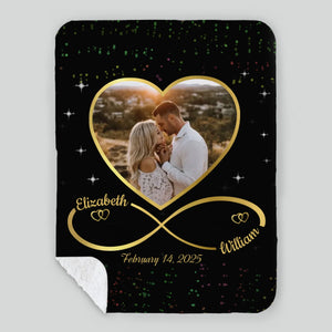 Personalized Blanket for Husband and Wife – Wrapped in Love & Memories - 89Prints