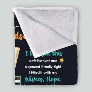 Personalized Blanket for Grandson – To My Grandson, You Are Loved Always - 89Prints
