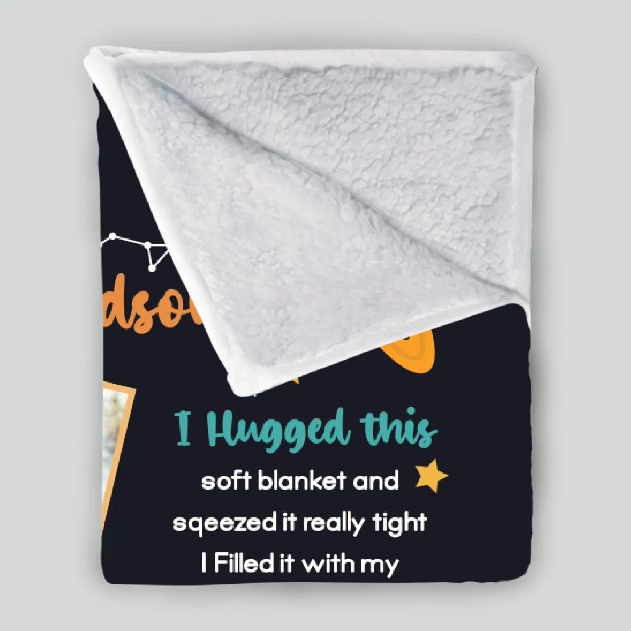 Personalized Blanket for Grandson – To My Grandson, You Are Loved Always - 89Prints