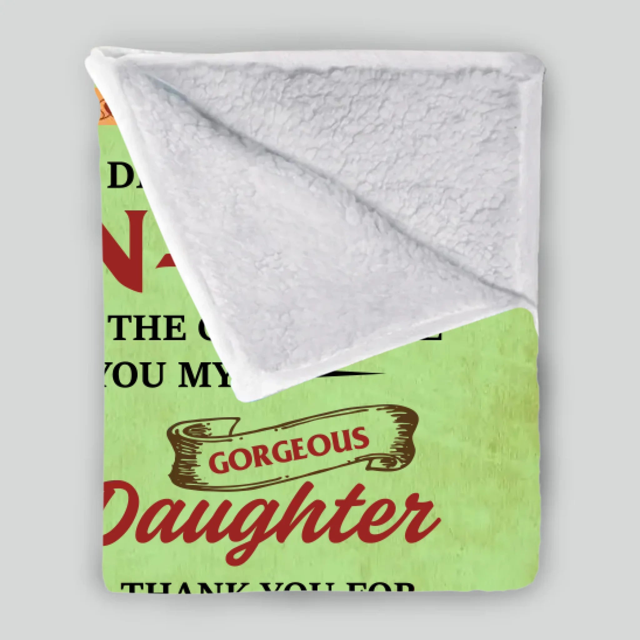Personalized Blanket – A Funny Gift for Son-in-Law from Father-in-Law or Mother-in-Law - 89Prints