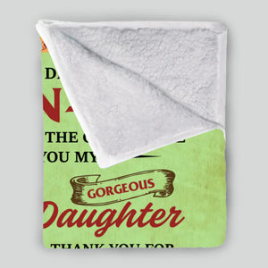 Personalized Blanket – A Funny Gift for Son-in-Law from Father-in-Law or Mother-in-Law - 89Prints
