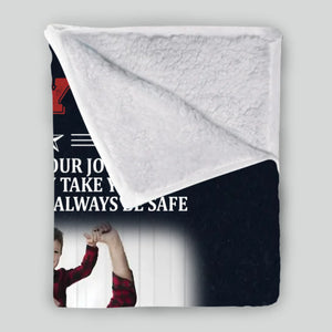 To My Son Blanket – Heartfelt Gift from Dad for Any Occasion - 89Prints