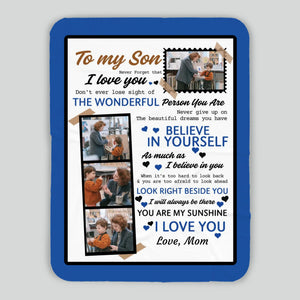 Personalized To My Son Blanket – More Than Just Warmth - 89Prints