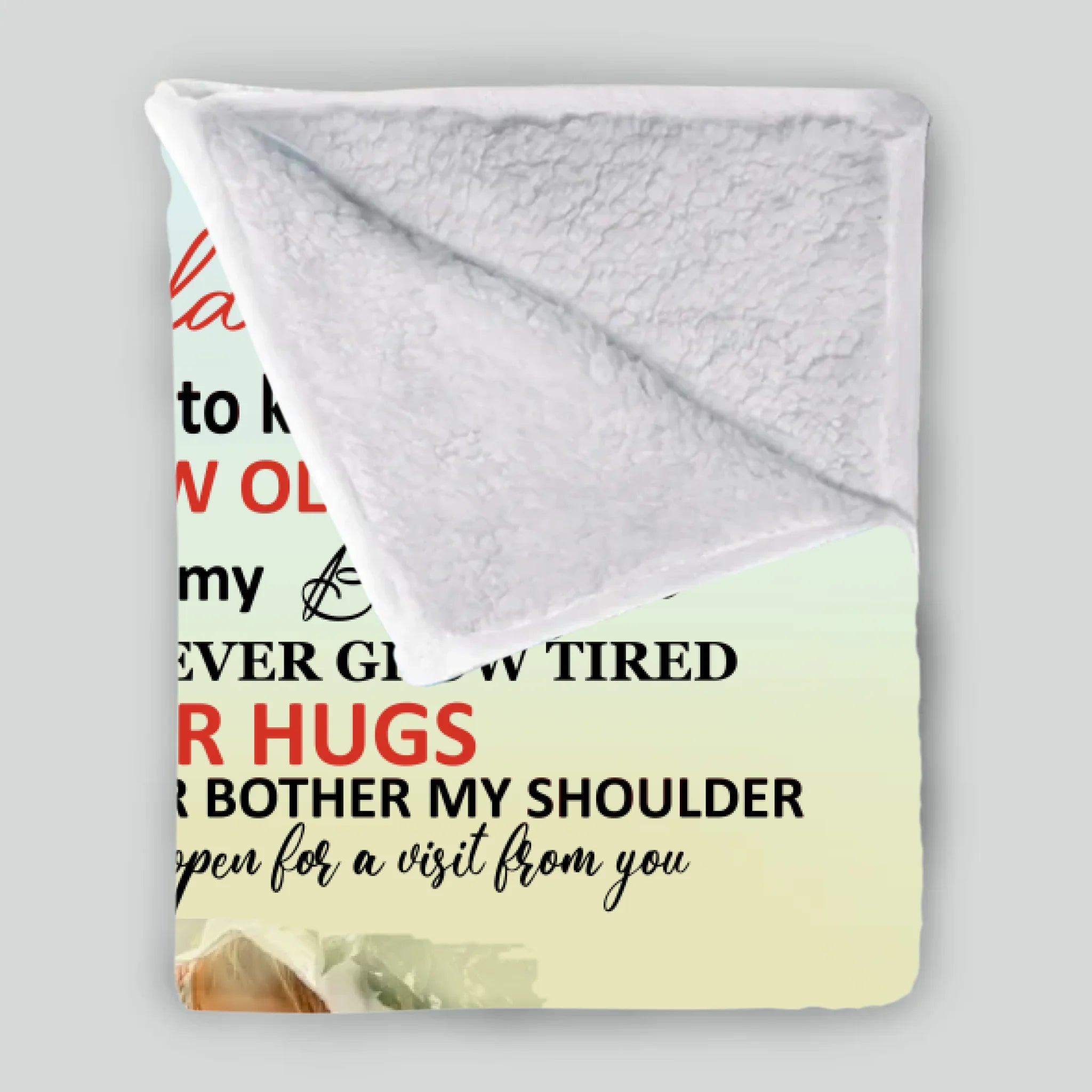 Personalized Granddaughter Blanket – To My Granddaughter, With All My Love - 89Prints