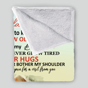 Personalized Granddaughter Blanket – To My Granddaughter, With All My Love - 89Prints