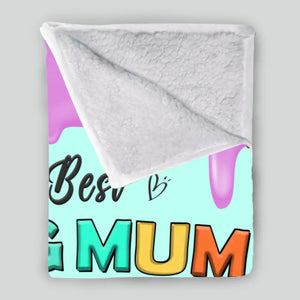 Personalized Blanket for Dog Moms – Paws, Love & Snuggles - 89Prints
