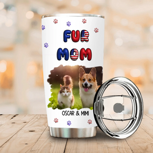 Photo Of Dog On Tumbler Cup - Personalized Great Gifts For Dog Owners - 89Prints