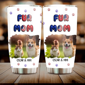 Photo Of Dog On Tumbler Cup - Personalized Great Gifts For Dog Owners - 89Prints