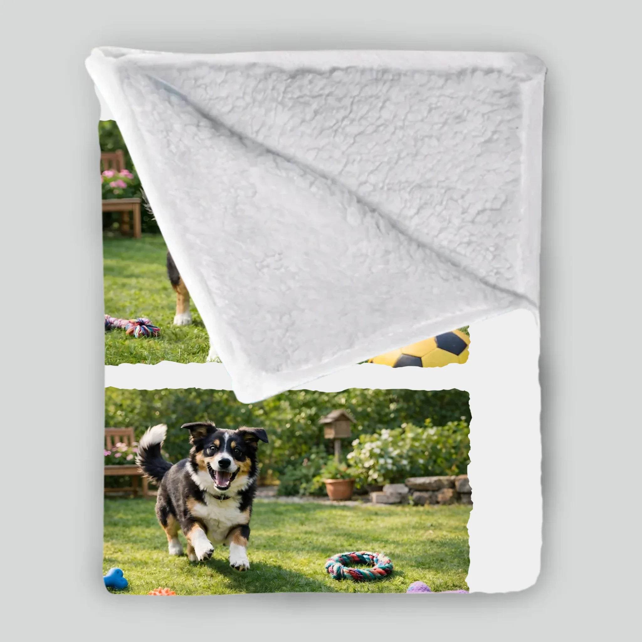Custom Photo Blanket - In Loving Memory Pet Tribute, 
