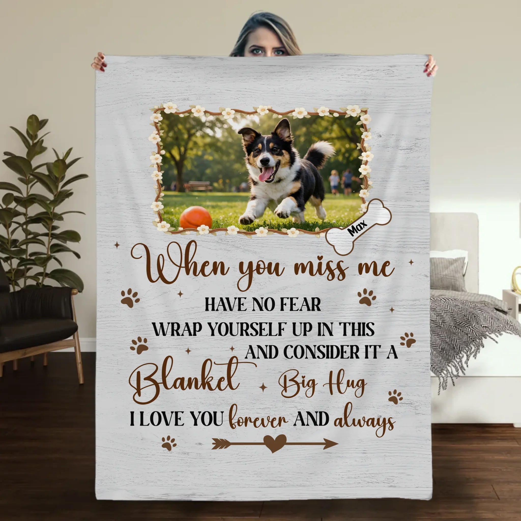 Custom Blanket With Picture - 