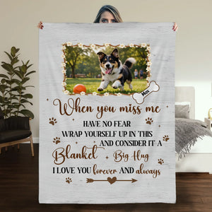Custom Blanket With Picture - 