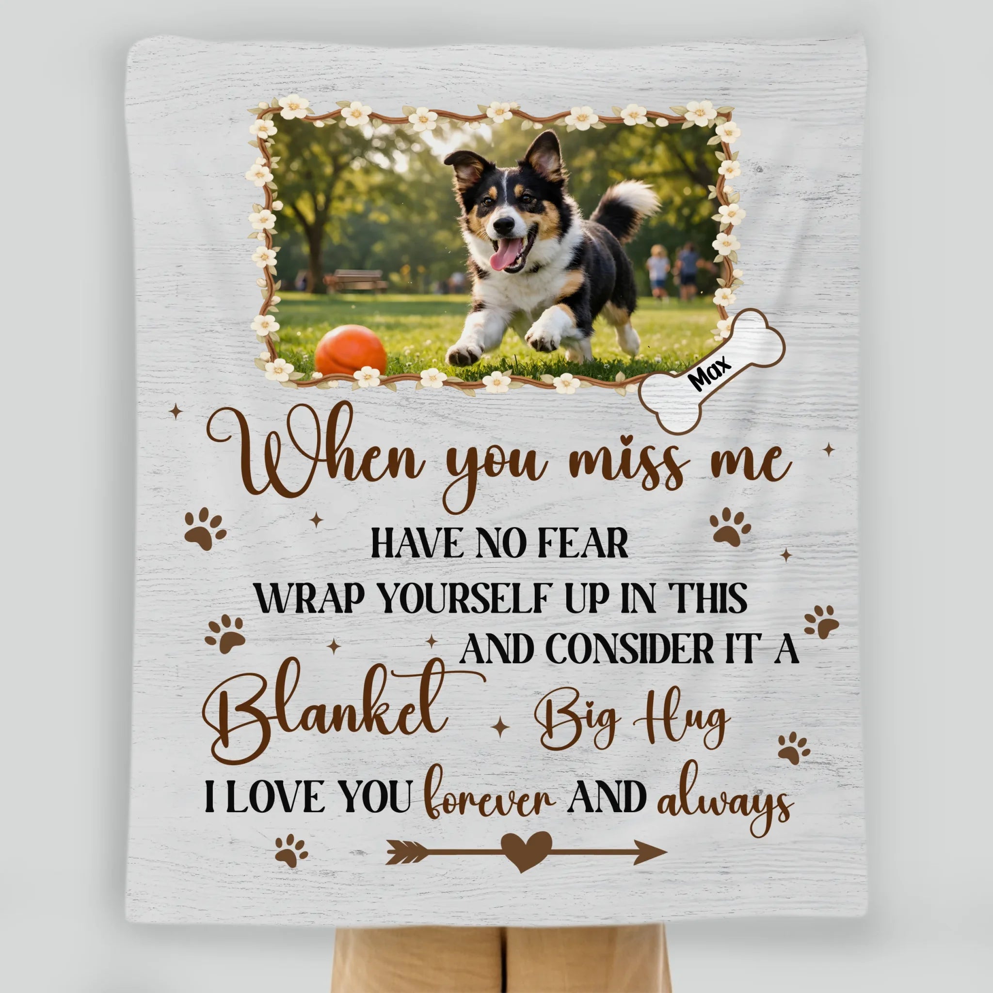 Custom Blanket With Picture - 