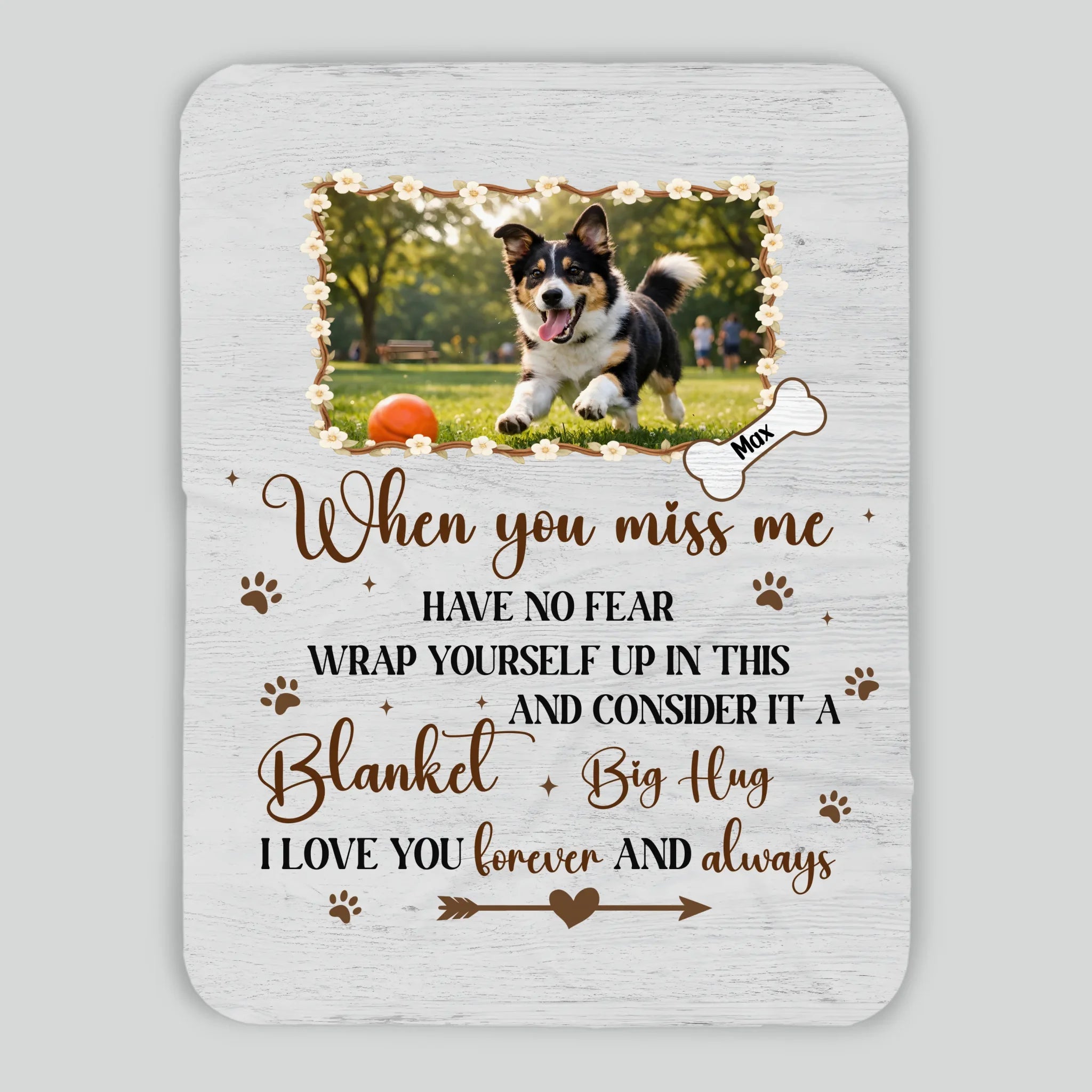 Custom Blanket With Picture - 