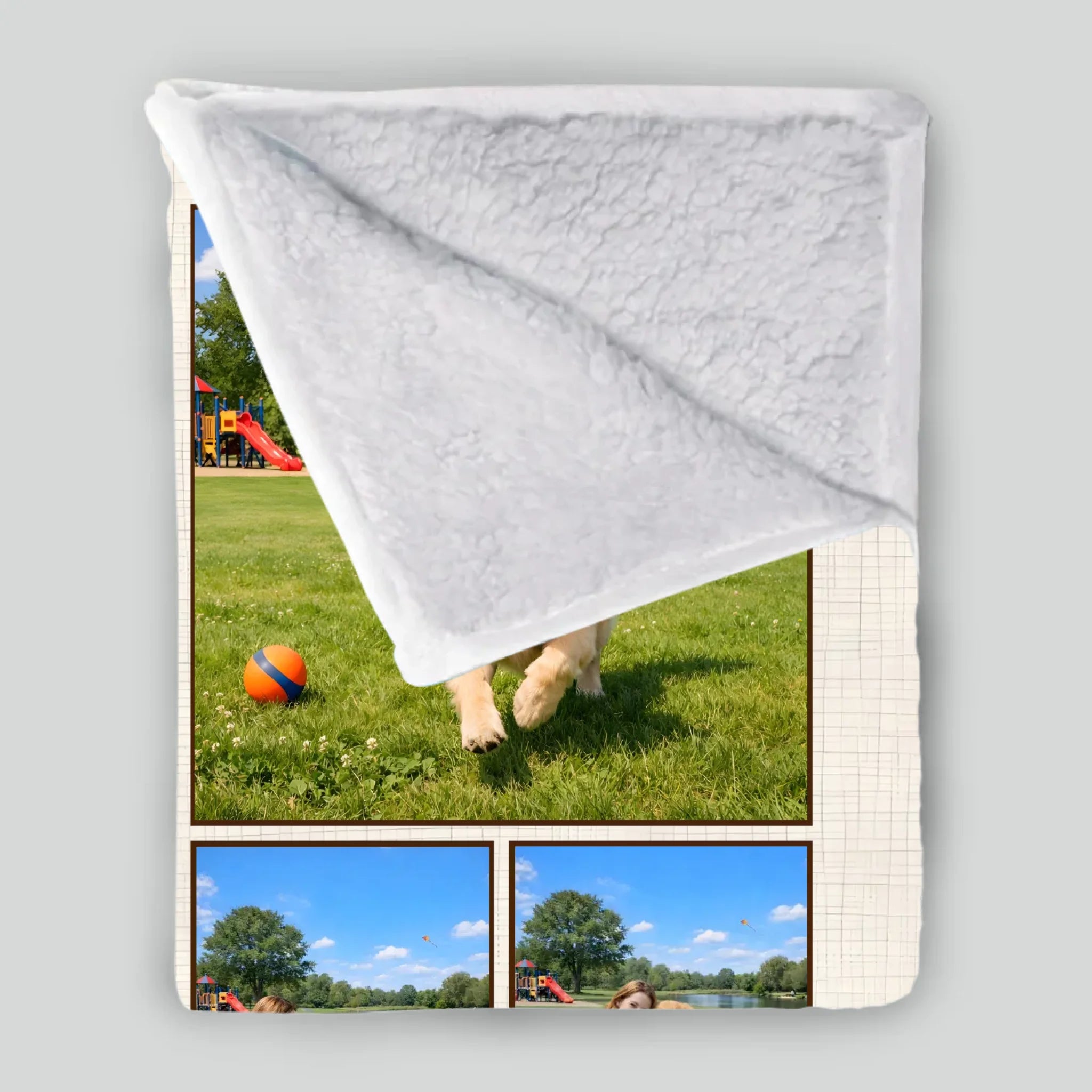 Custom Memory Blanket - Don’t Cry For Me Mom Photo Dog Loss Gift - 89Prints