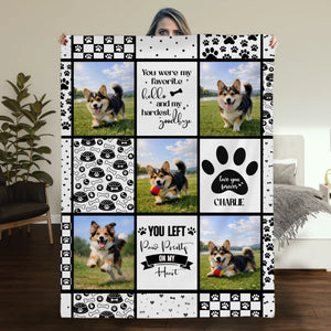 Custom Dog Blanket With Picture - In Loving Memory Pet Gift Ideas For Dog Owners - 89Prints