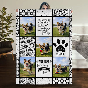 Custom Dog Blanket With Picture - In Loving Memory Pet Gift Ideas For Dog Owners - 89Prints