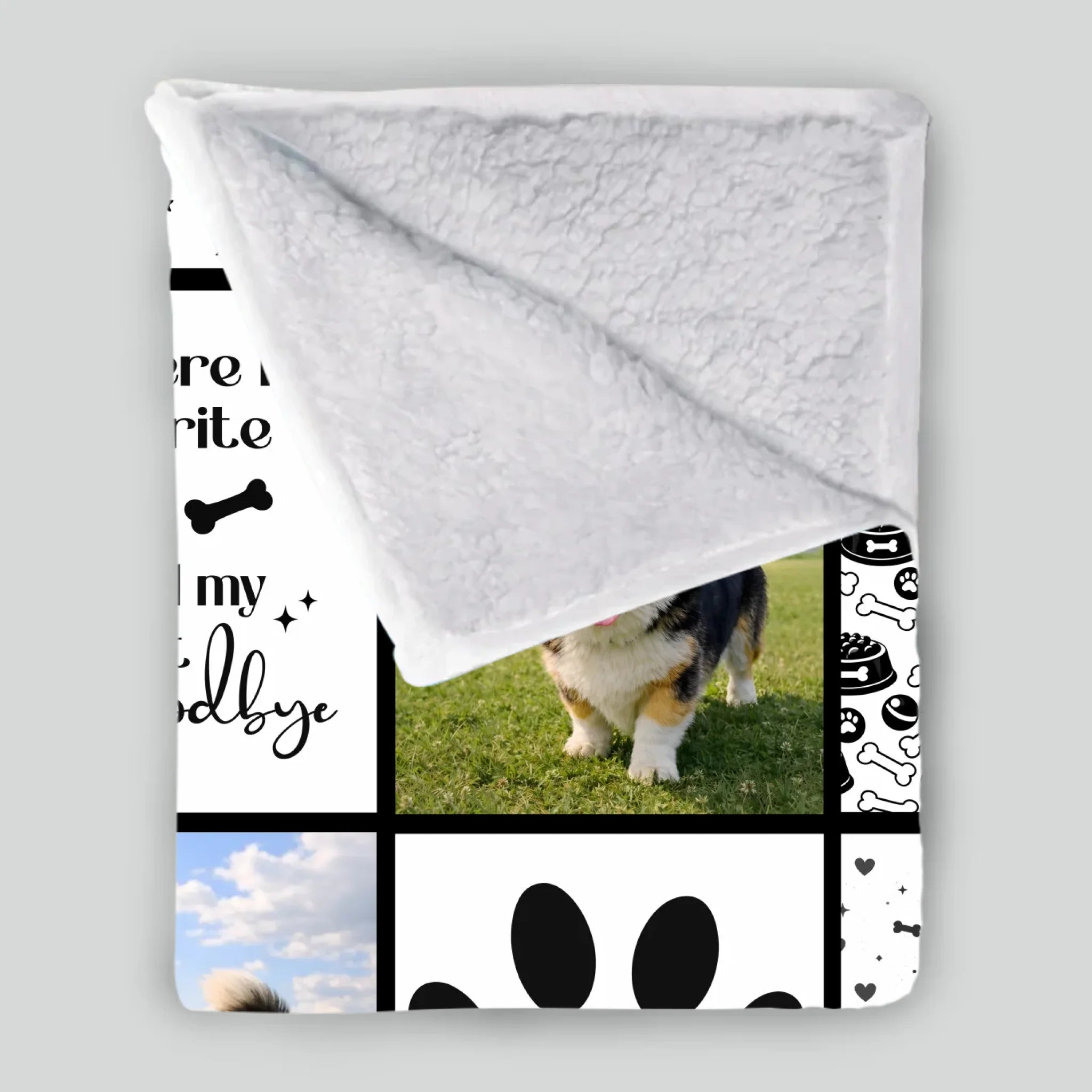 Custom Dog Blanket With Picture - In Loving Memory Pet Gift Ideas For Dog Owners - 89Prints