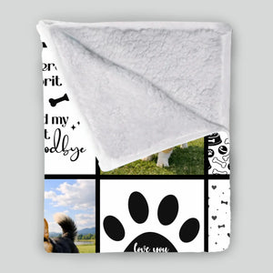 Custom Dog Blanket With Picture - In Loving Memory Pet Gift Ideas For Dog Owners - 89Prints
