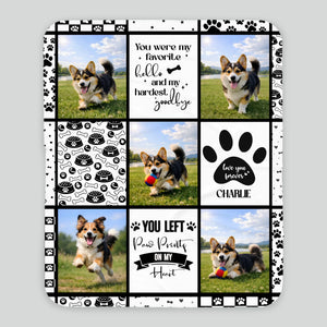 Custom Dog Blanket With Picture - In Loving Memory Pet Gift Ideas For Dog Owners - 89Prints