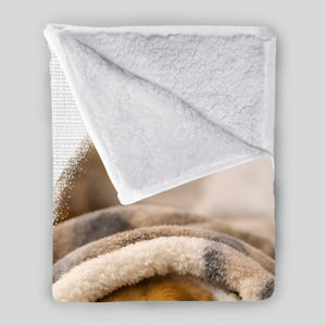 Personalised Dog Blanket With Name - Thank You For Letting Me Be Part Of Your Life - 89Prints