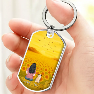 Custom Pug Lover Keychain - Unique A Bond That Can’t Be Broken Keepsake | 89Prints