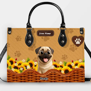 Custom Pug Handbag – Exclusive Dog Art & Name Gift For Dog Lovers | 89Prints