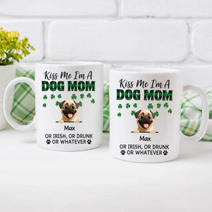 Customized Pug Lover Mug - Dog Mom St. Patrick’s Day Gift | 89Prints