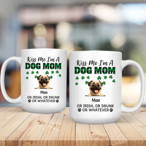 Customized Pug Lover Mug - Dog Mom St. Patrick’s Day Gift | 89Prints