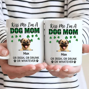 Customized Pug Lover Mug - Dog Mom St. Patrick’s Day Gift | 89Prints