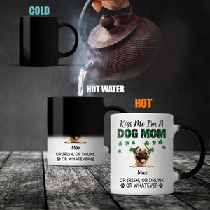 Customized Pug Lover Mug - Dog Mom St. Patrick’s Day Gift | 89Prints