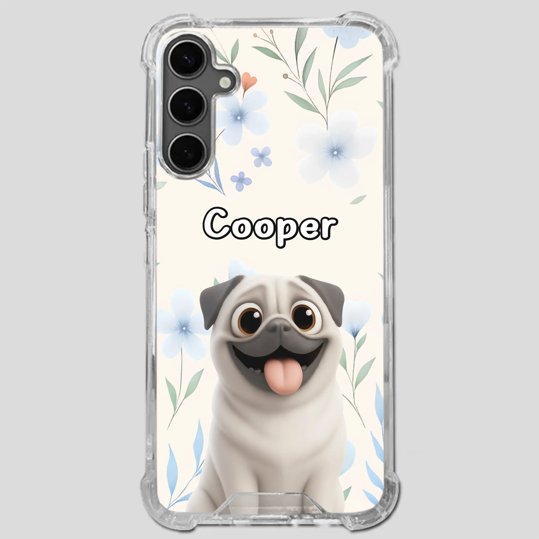 Custom Pug Phone Case – Where Style Meets Love | 89Prints