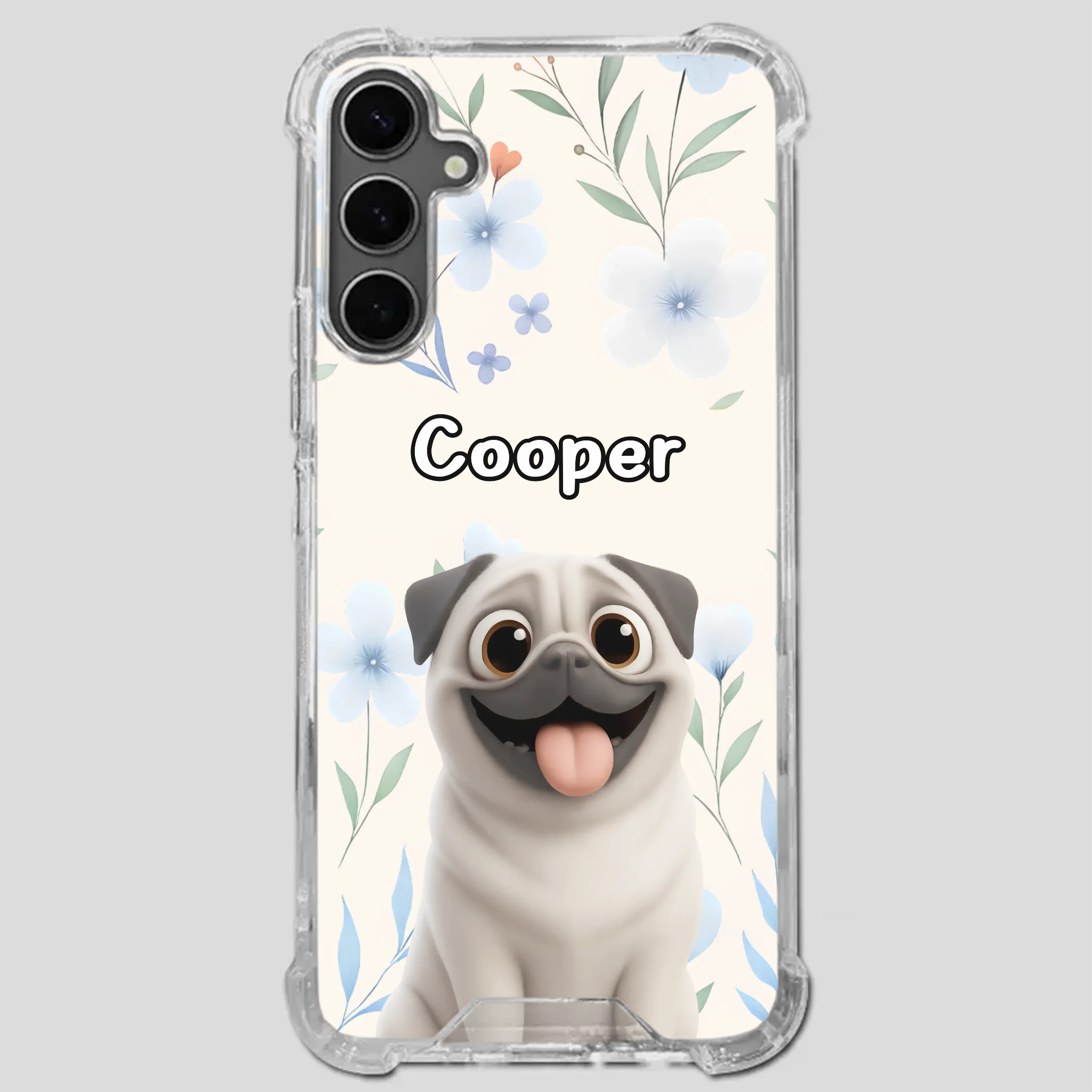 Custom Pug Phone Case – Where Style Meets Love | 89Prints