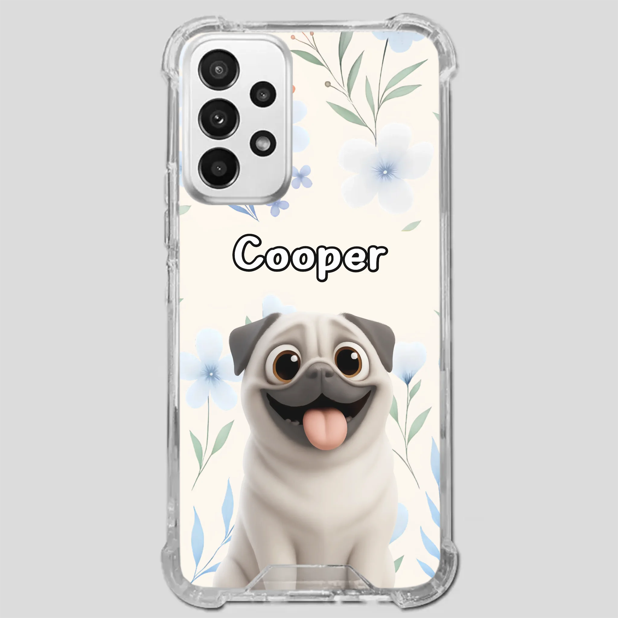 Custom Pug Phone Case – Where Style Meets Love | 89Prints