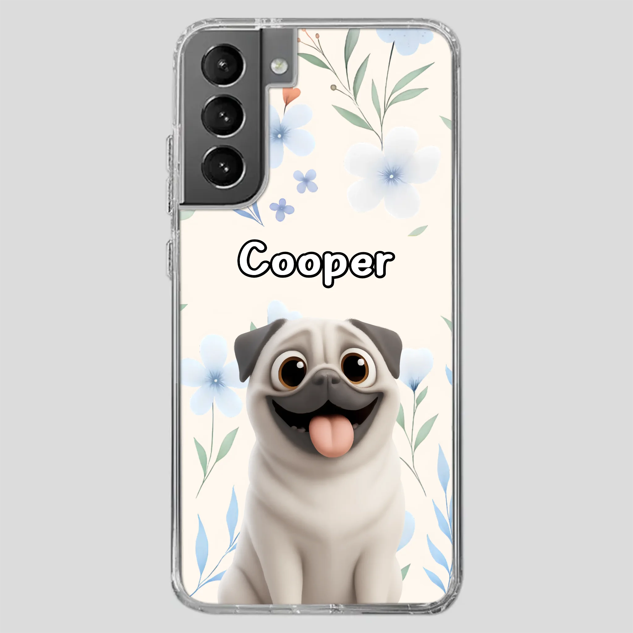 Custom Pug Phone Case – Where Style Meets Love | 89Prints