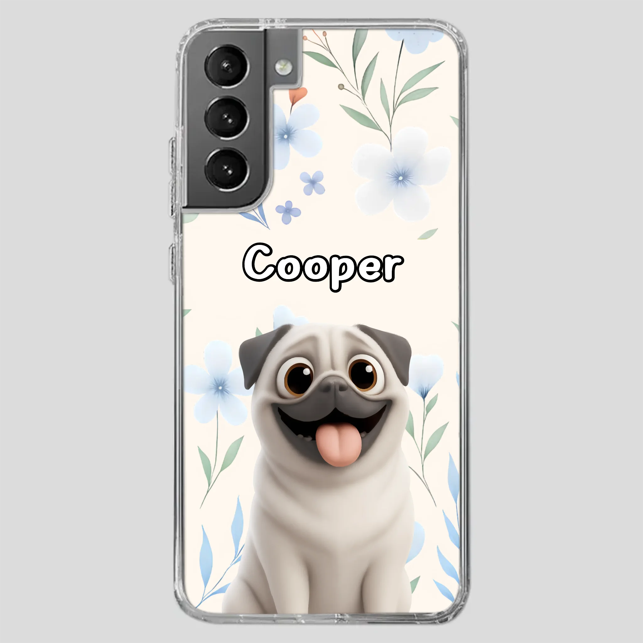 Custom Pug Phone Case – Where Style Meets Love | 89Prints