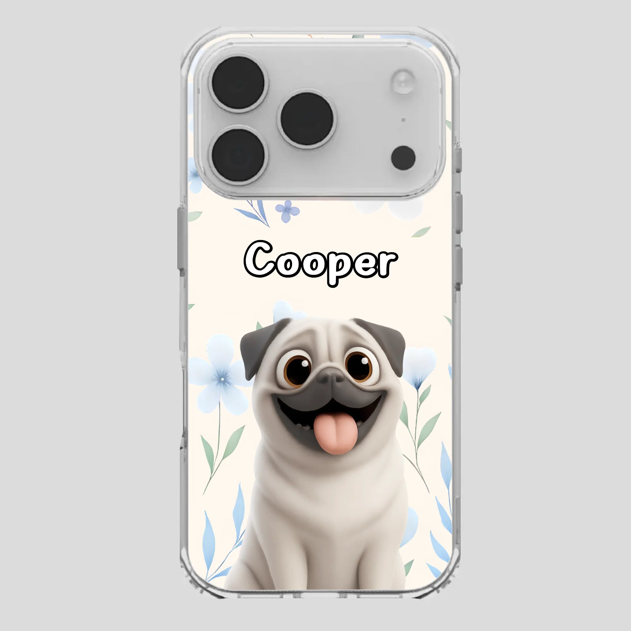 Custom Pug Phone Case – Where Style Meets Love | 89Prints