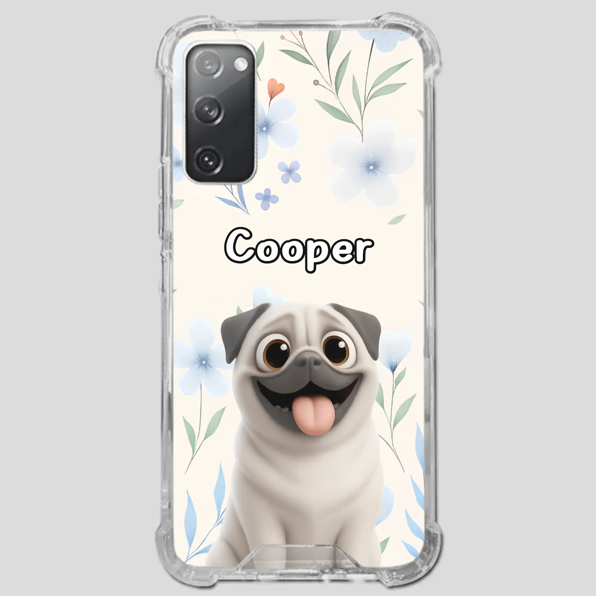 Custom Pug Phone Case – Where Style Meets Love | 89Prints