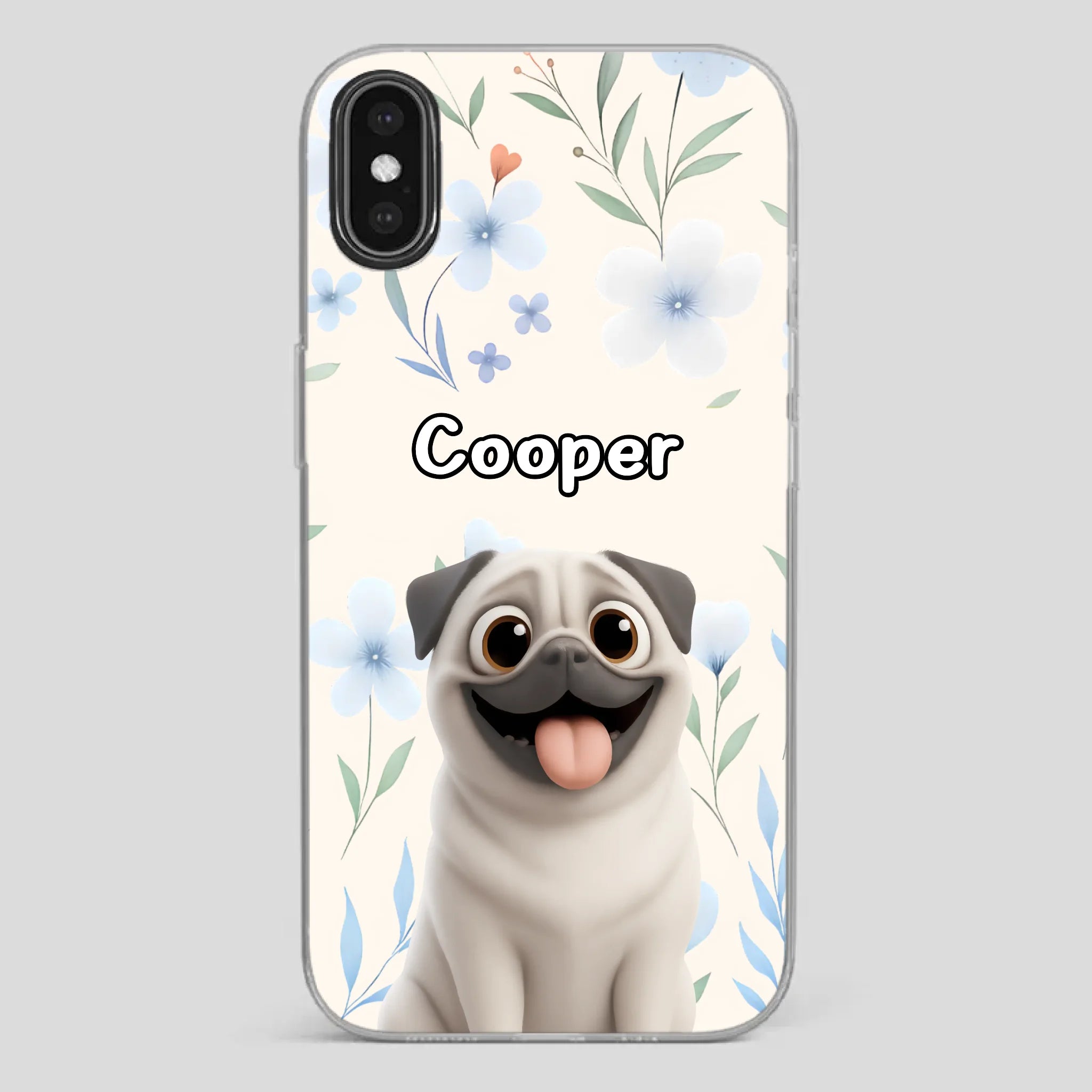 Custom Pug Phone Case – Where Style Meets Love | 89Prints