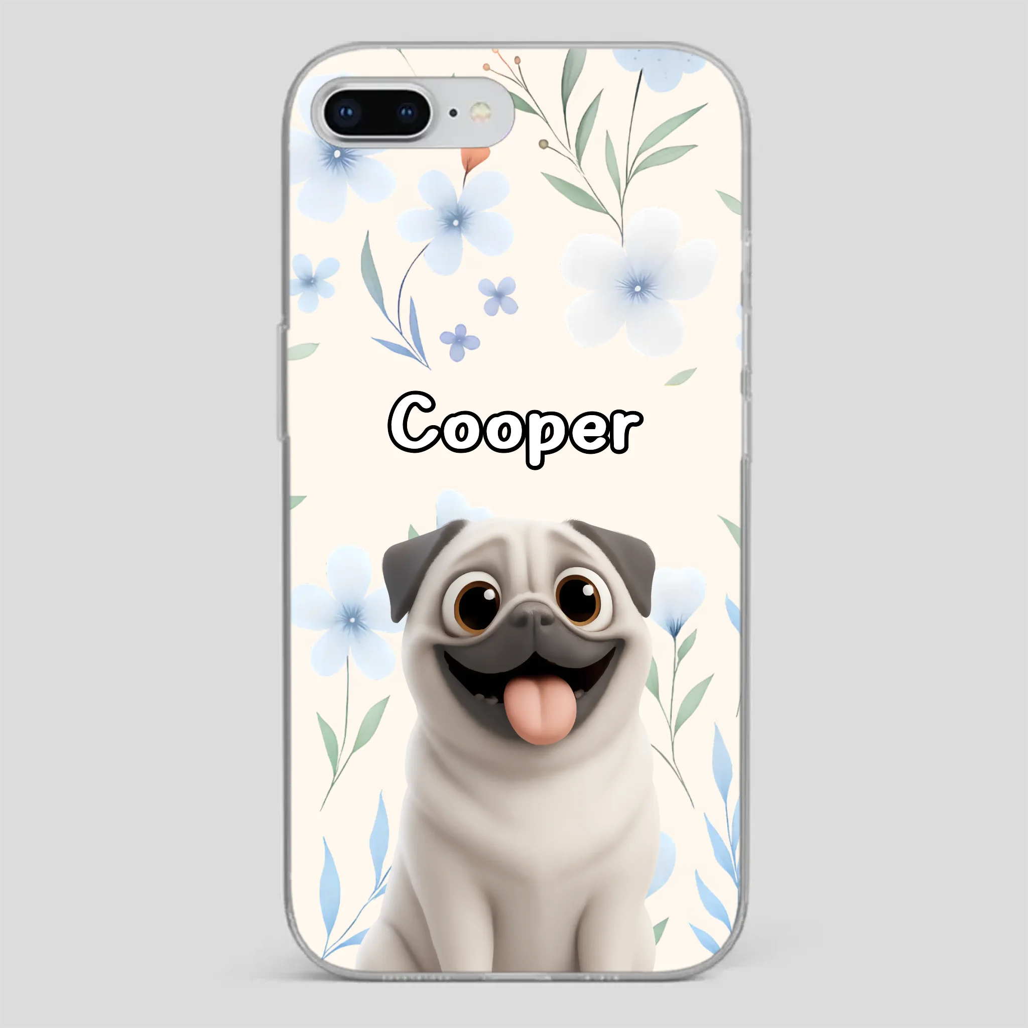 Custom Pug Phone Case – Where Style Meets Love | 89Prints