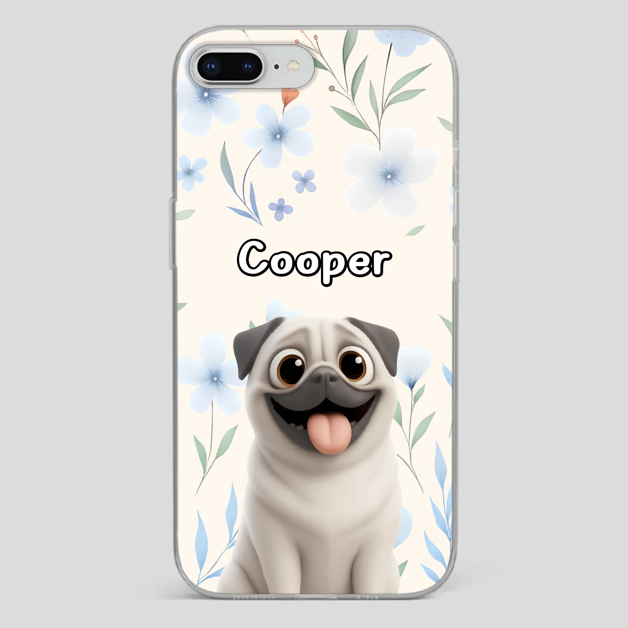 Custom Pug Phone Case – Where Style Meets Love | 89Prints
