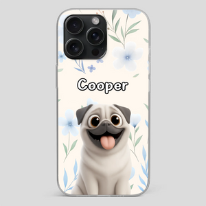 Custom Pug Phone Case – Where Style Meets Love | 89Prints