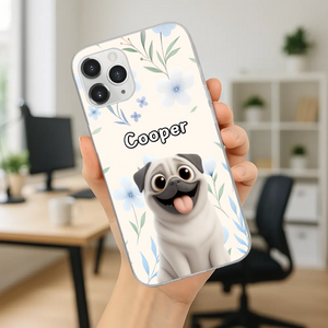 Custom Pug Phone Case – Where Style Meets Love | 89Prints